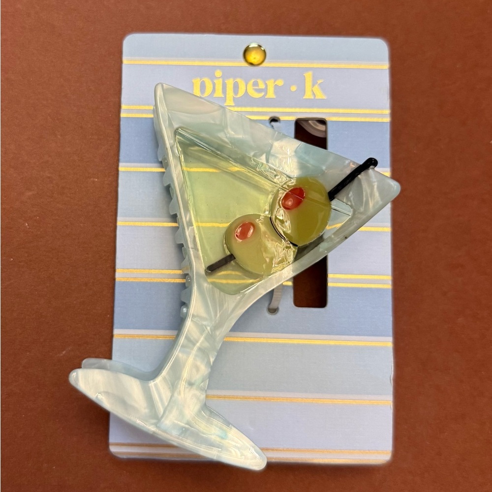 Piper K Martini Hair Clip